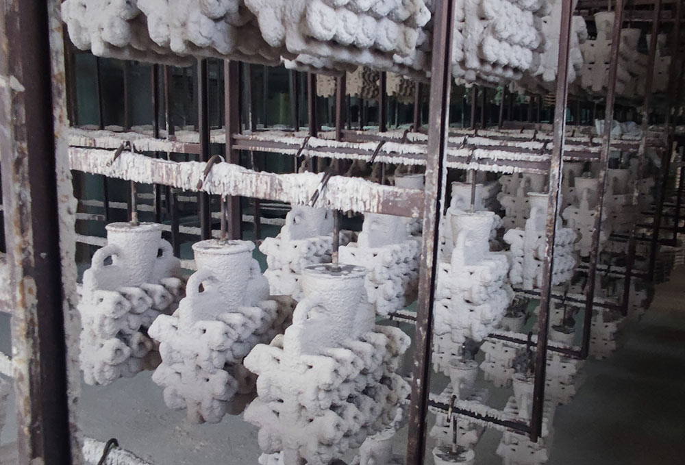 Shell making assembly line