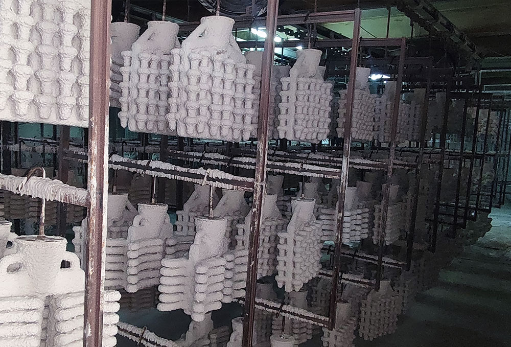 Shell making assembly line