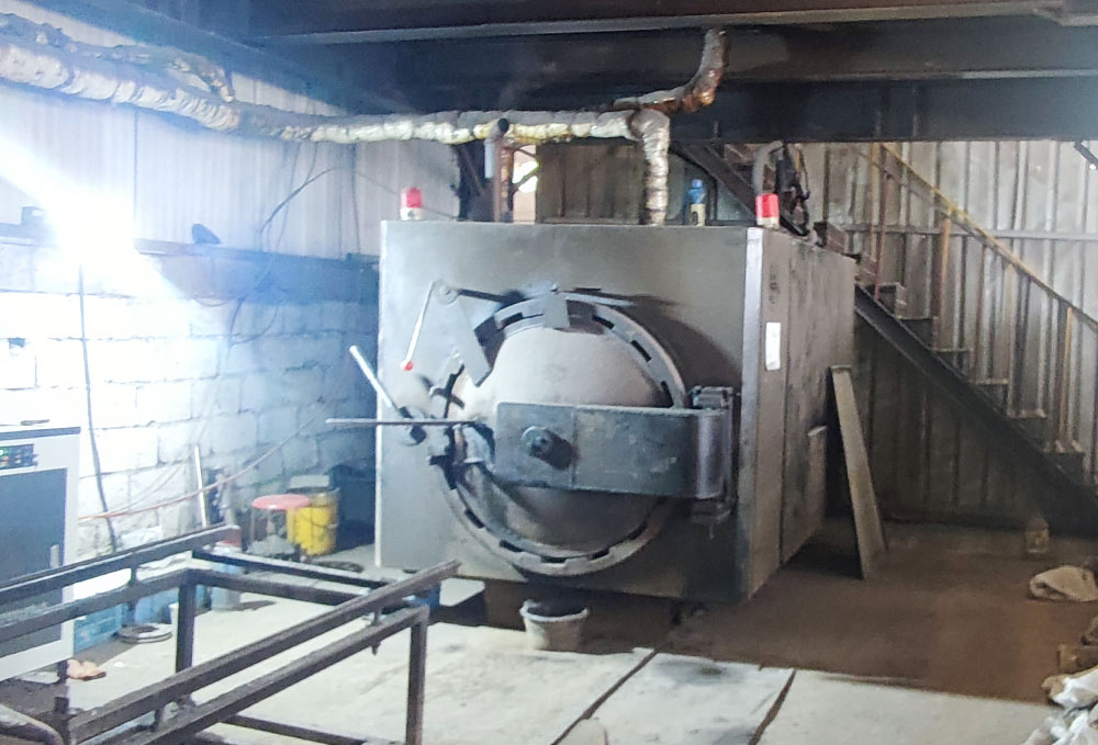 Dewaxing kettle
